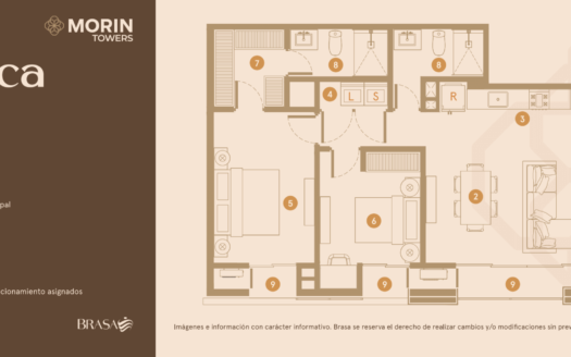 Modelo Lucca Morin Towers